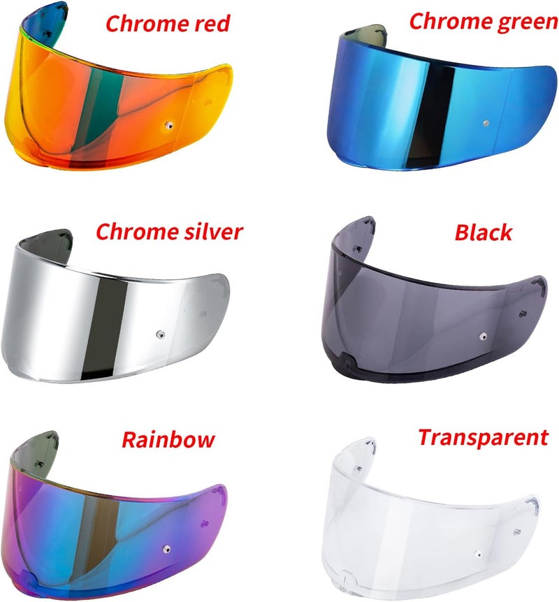 MXJ Gear Strada 2 Visor for Sedici Strada 2 and for Strada 3 Face Shield Helmet Visor Accessories for FT2 VECTOR FF801 FF397 (Transparent) - Image 3